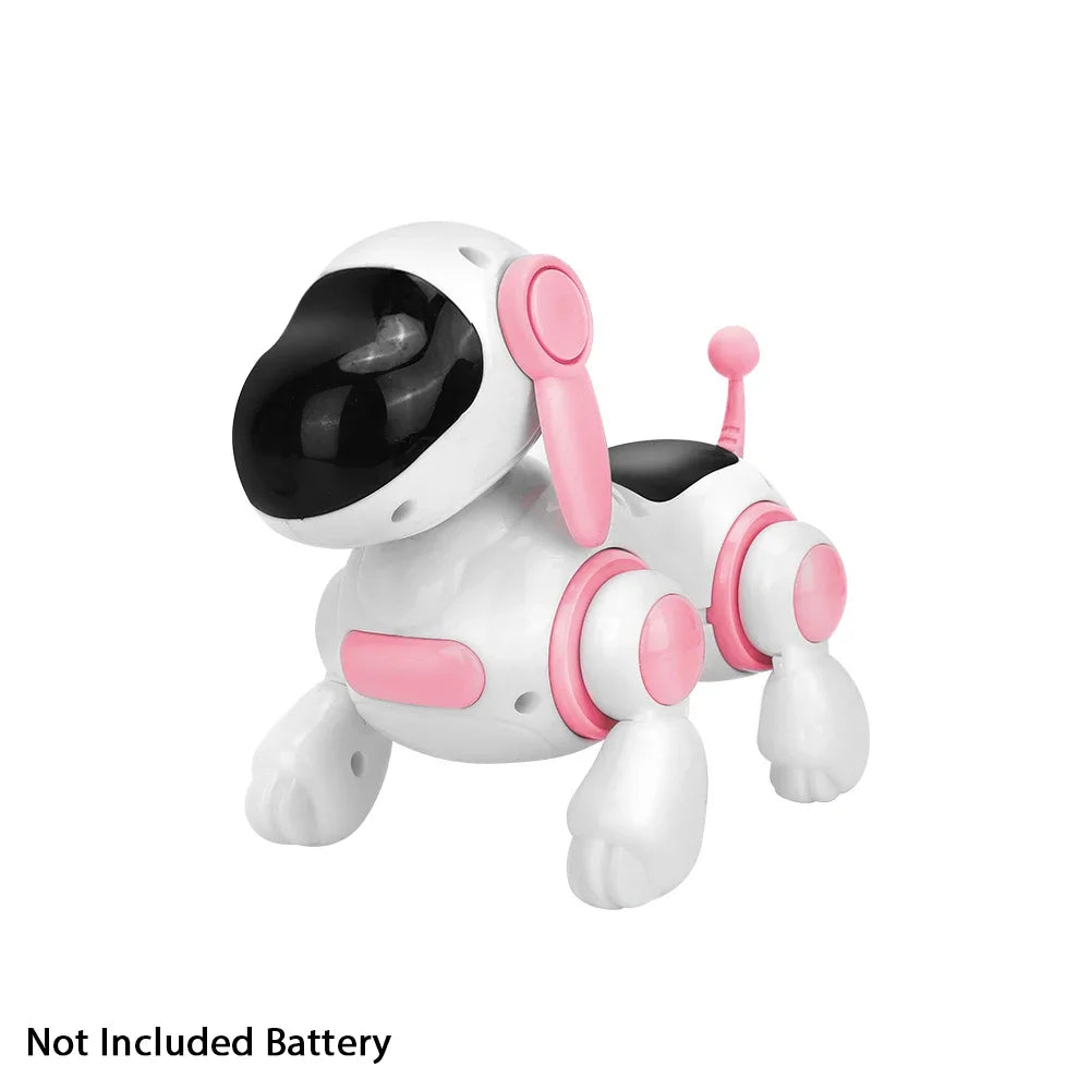 RoboPup Interactive Buddy™ | Smart Robotic Dog Toy with Lights & Sound | Dog Paw Clothing