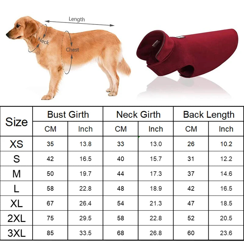 FlipFur Reversible Jacket™ Warm Dog Coat | Dog Paw Clothing™