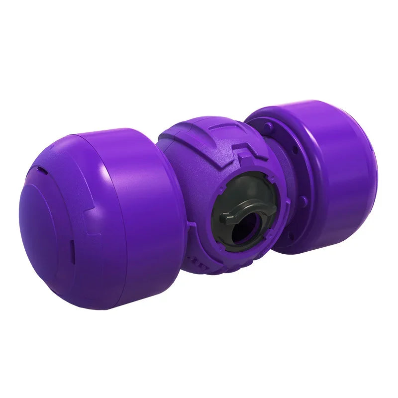 FeastFlux Trainer™ | Adjustable Slow Feeder Wobble Ball for Large Dogs | Dog Paw Clothing
