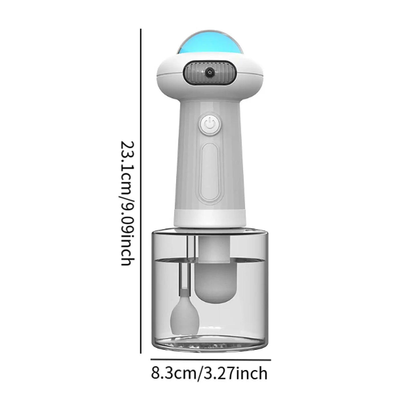 Automatic Dog Shampoo Dispenser Shampoo Sprayer Portable Deeper Cleaning Scrubber Pets Foam Soap Dispenser