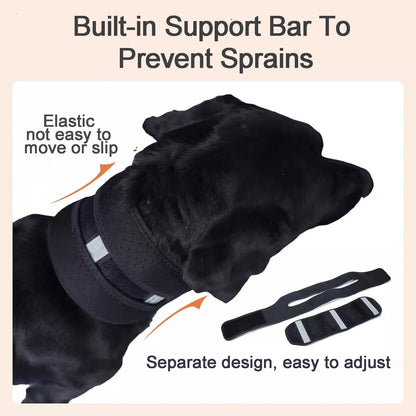 the CALMCOVER RECOVERY COLLAR - New Dog Support Collar, Anti-Licking Sprained Neck/Head Cover, Pet Neck Support, Small/Medium/Large Adjustable Universal