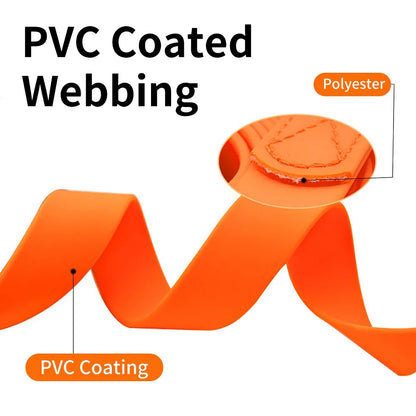 the HYDROTREK LONG LINE - Waterproof Dog Leash, 3M/5M/10M/15M/20M/30M Dog Training Leash for Outside, Durable PVC Long Line Tracking Lead with Padded Hand