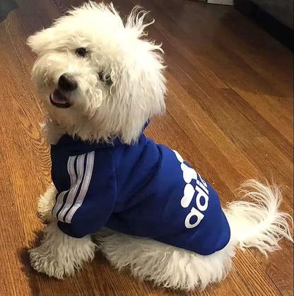 the ADIDOG CHILLCOVER SWEATSHIRT - Winter Dog Clothes, Adidog Sport Hoodies/Sweatshirts, Warm Coat Clothing for Small/Medium/Large Dogs, Big Dogs/Cats Pets/Puppy Outfits