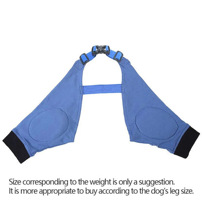 the JOINTGUARD PROTECTORS - Pet Knee Pads, Dog Elbow Protection Clothes, Golden Retriever/Labrador Front Leg Joint Protector, Keeps Dirt and Dust Away