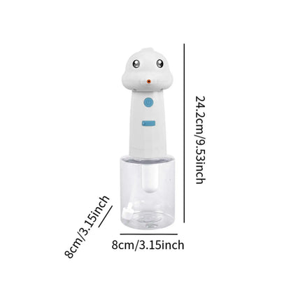 Automatic Dog Shampoo Dispenser Shampoo Sprayer Portable Deeper Cleaning Scrubber Pets Foam Soap Dispenser