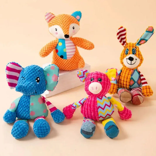 PawPals Play Plush™ | Cute & Durable Squeaky Dog Toy