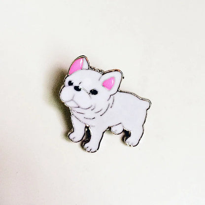 Jack Russell Terrier Brooches For Women Metal Alloy Animal Pet Dog Brooch Pin Badge bag hat  Jewelry Brooches For Kids Friends