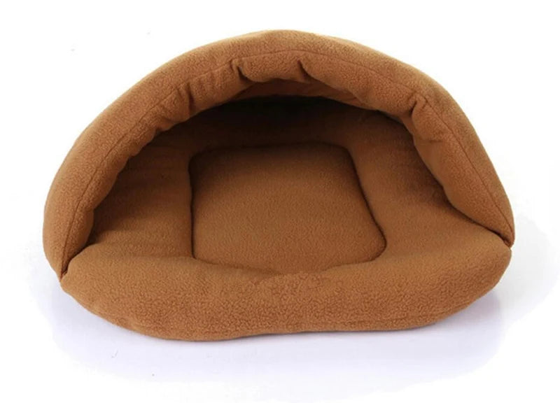 the COZY COVE - Pet House, Dog/Cat Sleeping Bag, Fleece Warm Pet Dog Bed, Doghouse Pet Product, Puppy Warm Bed - Assorted Colors