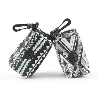 the COOL POOP BAG DISPENSER - Portable Pet Puppy/Cat Pick Up Poop Bag Dispenser, Dog Poop Waste Holder, Outdoor Garbage Organizer, Pets Supplies, Garbage Bags