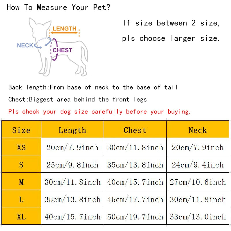New Dog Cat Jumpsuit Sweater Pet Puppy Coat Jacket Autumn/Winter Clothes Overalls
