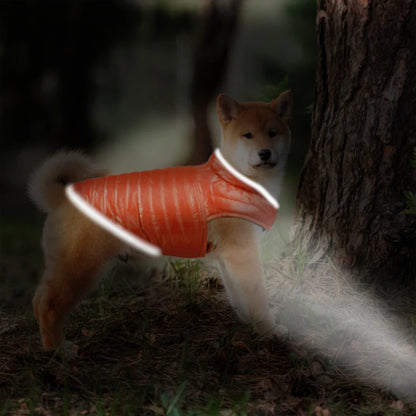 Winter Reversible Dog Light Down Jacket for Small Medium Dogs Pets Clothes Waterproof  French Bulldog Coat Mascotas abrigo perro