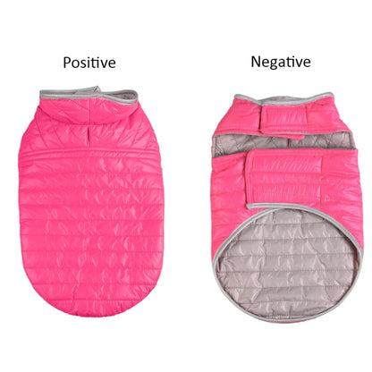 Winter Reversible Dog Light Down Jacket for Small Medium Dogs Pets Clothes Waterproof  French Bulldog Coat Mascotas abrigo perro