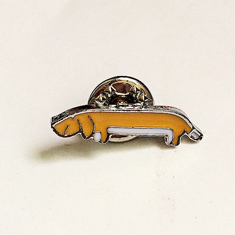 Jack Russell Terrier Brooches For Women Metal Alloy Animal Pet Dog Brooch Pin Badge bag hat  Jewelry Brooches For Kids Friends