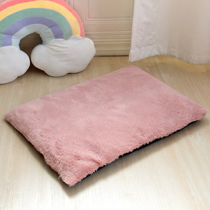 Thick Dog Sleeping Mat Warm Winter Pet Bed Mattress Puppy Cat Sofa Blanket For Small Large Dogs Cats Kennel Washable