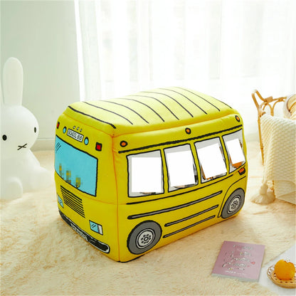 the DOG BUS - Foldable Pet House 2-in-1 Bed for Cat and Small Dogs, Warm Puppy Pads Removable Sofa, Washable Sleeping Kennel, Nest Products Winter