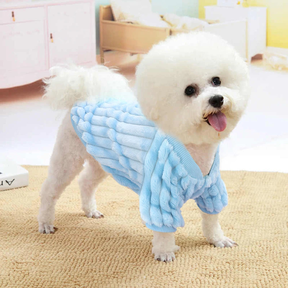 Cute Pet Clothes Soft Puppy Kitten Coats For Small Medium Dogs Cats Warm Winter Dog Jacket Clothing Chihuahua