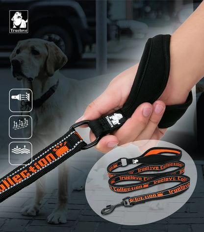 the SHIELDSTRIDE PET LEASH - Truelove Pet Leash, Nylon Explosion-Proof, Reflective for Cat and Dog, Small/Medium/Large, Travel Cross Walking Training