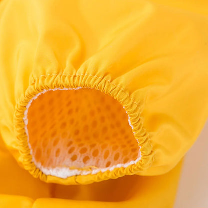 the CUTESY COSTUME - Waterproof Puppy Dog Raincoats, Rain Jacket with Hood for Small/Medium Dogs, Poncho with Reflective Strap, Honeybee Bear Dinosaur Dog Costumes