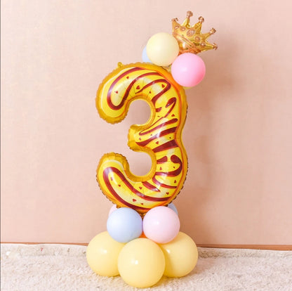 Candy Pink Theme Disposable party tableware Pastel Balloon Garland Kit Arch Baby Shower Party Supplies Girl Birthday DIY Decor