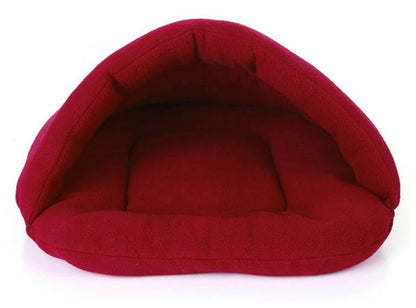 the COZY COVE - Pet House, Dog/Cat Sleeping Bag, Fleece Warm Pet Dog Bed, Doghouse Pet Product, Puppy Warm Bed - Assorted Colors