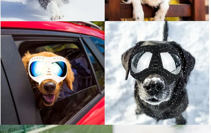 Cool Dog Sun Glasses UV Protection Windproof Goggles Pet Eye Wear Dog Swimming Skating Glasses Pet Accessories