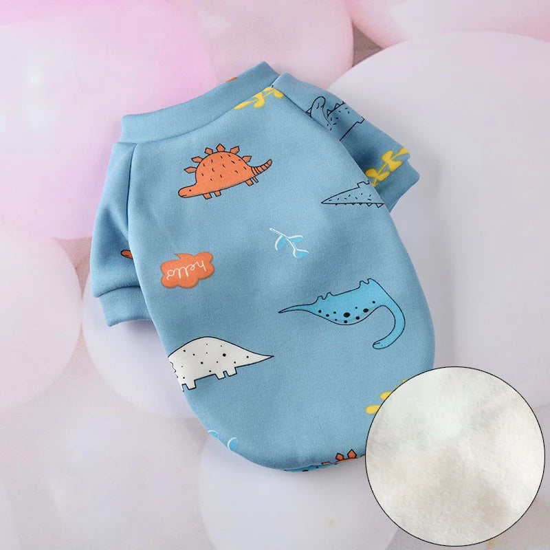 the PAWPET SNUGFIT SWEATSHIRT - Sweet Pet Dog Clothes for Small Dogs, Shih Tzu, Yorkshire Hoodies/Sweatshirt, Soft Puppy/Dog Cat Costume Clothing