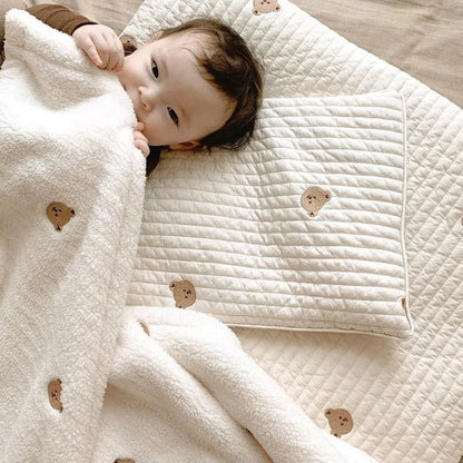 Soft Flannel Baby Blanket for Newborn Stroller Coral Fleece Warm Infant Babies Accessories Swaddle Wrap Blanket Bedding Cover