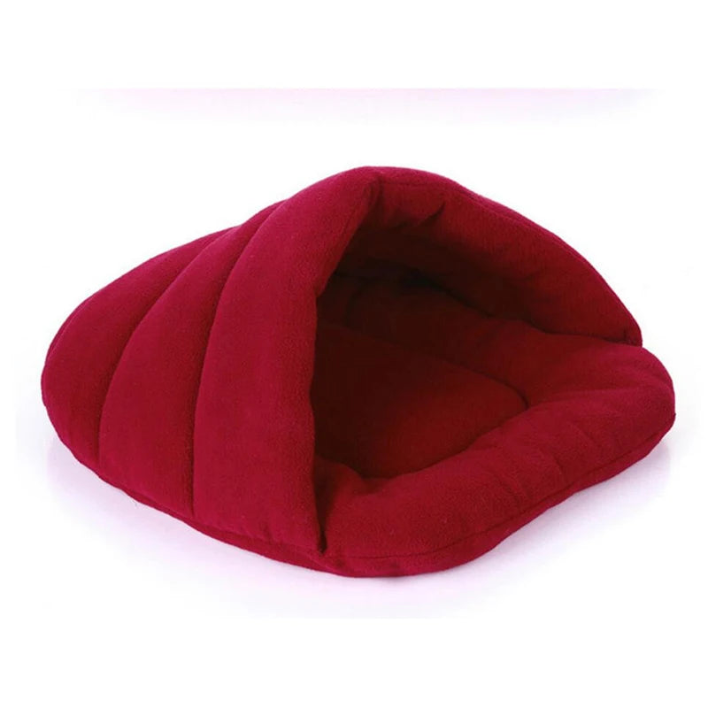 the COZY COVE - Pet House, Dog/Cat Sleeping Bag, Fleece Warm Pet Dog Bed, Doghouse Pet Product, Puppy Warm Bed - Assorted Colors