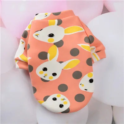 Cartoon Pet Clothes Suit Hoodies Coat for Small Dogs Dachshund York Pullover Puppy Cat Sweatshirt Jacket Pet Costumes Winter XL