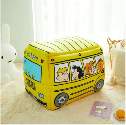 the DOG BUS - Foldable Pet House 2-in-1 Bed for Cat and Small Dogs, Warm Puppy Pads Removable Sofa, Washable Sleeping Kennel, Nest Products Winter