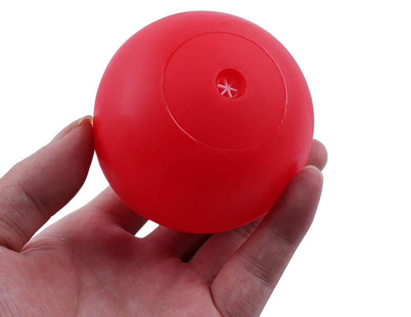 1pc Rubber Dog Toys Squeaky Cleaning Tooth Dog Chew Toy Small Puppy Toys Ball Bite Resistant Pet Supplies Petshop Diameter 7cm