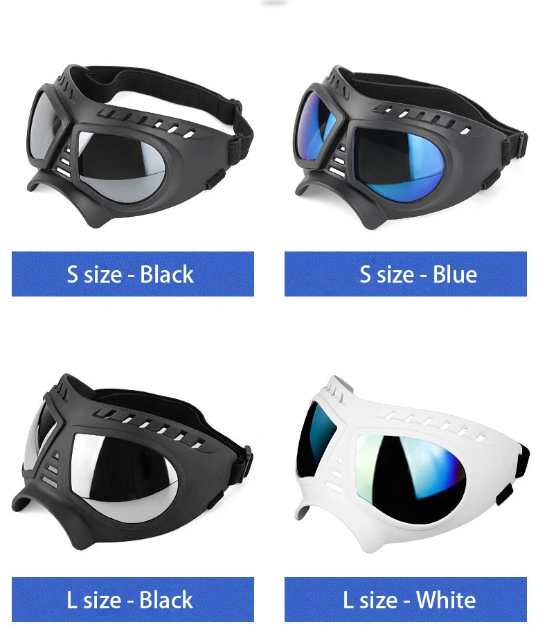 Cool Dog Sun Glasses UV Protection Windproof Goggles Pet Eye Wear Dog Swimming Skating Glasses Pet Accessories