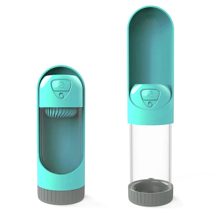 Portable Pet Dog Water Bottle With Filter Drinking Bowls For Dogs Cats Feeding Water Dispenser Pet Activated Carbon Filter Bowl