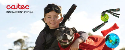 the CHEWY - Caitec Dog Toys, Chewing Bone Toys, Durable Bite Resistant, Great for Tossing and Chasing, Suitable for Small to Large Dogs