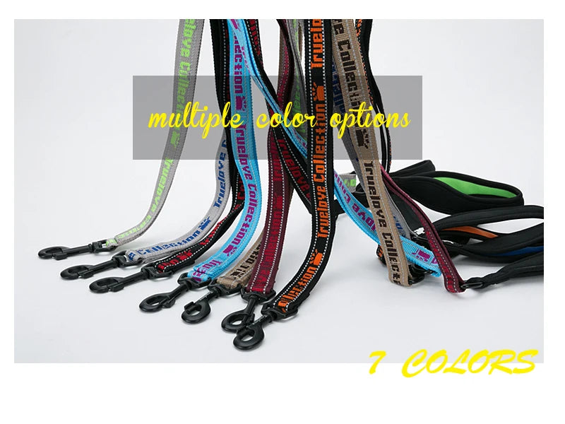 the SHIELDSTRIDE PET LEASH - Truelove Pet Leash, Nylon Explosion-Proof, Reflective for Cat and Dog, Small/Medium/Large, Travel Cross Walking Training