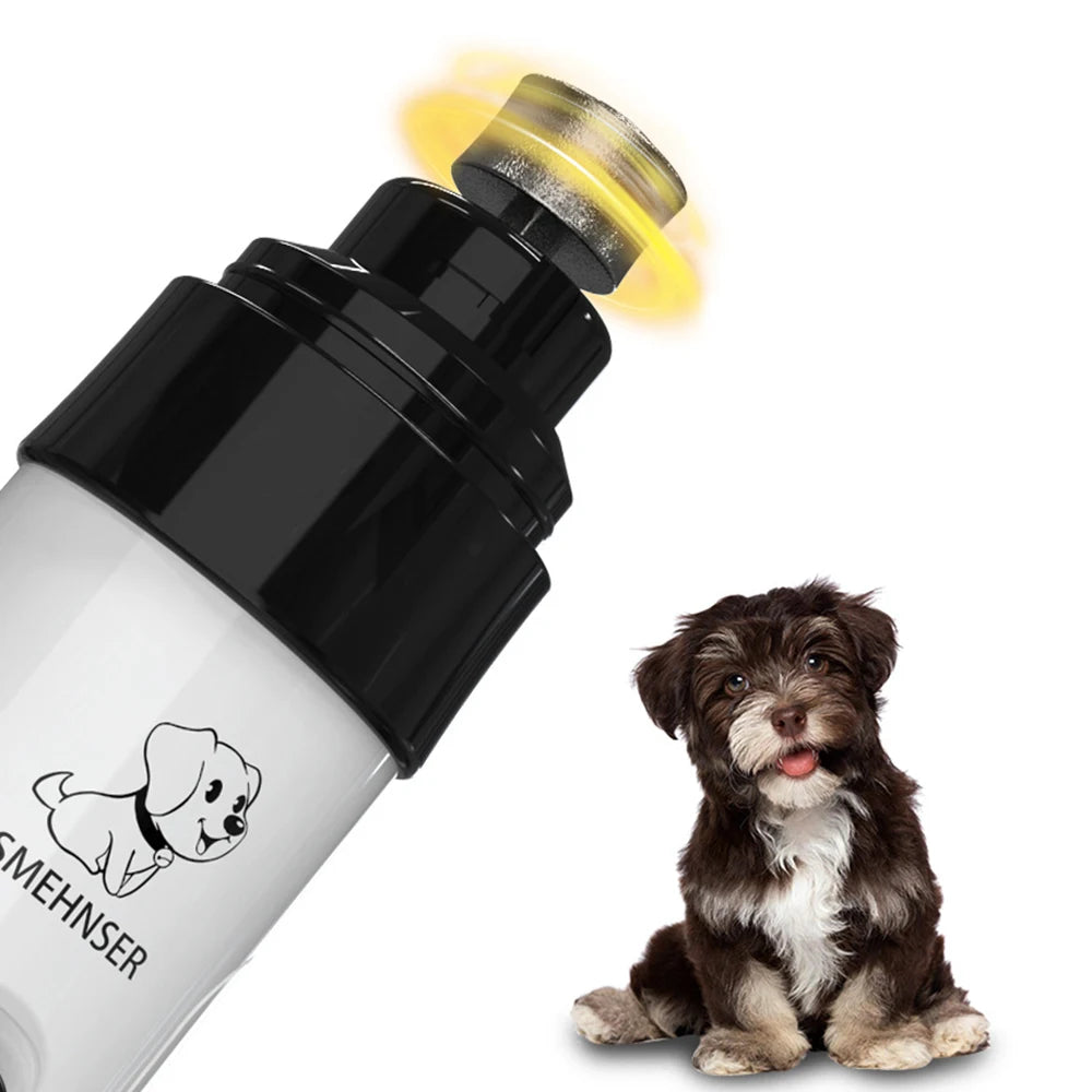 Electric Pet Nail Clipper USB Charging Dog Nail Grinder Portable Puppy Cat Nails Pet Grooming Tools For Small Medium Large Dogs