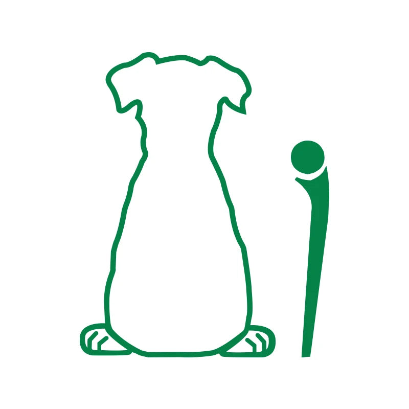 Puppy Dog Car Rear Windshield Wiper Decor Decals , Animal Cat Vinyl Art Sticker For Truck Car Bumper Funny Decoration