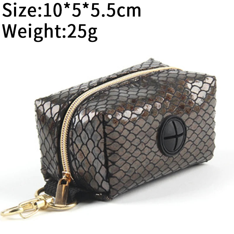 the COOL POOP BAG DISPENSER - Portable Pet Puppy/Cat Pick Up Poop Bag Dispenser, Dog Poop Waste Holder, Outdoor Garbage Organizer, Pets Supplies, Garbage Bags