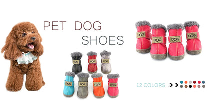 Super Warm Winter Dog Clothes For Small Dogs Waterproof Fabric Autumn Thick Pet Hoodies Chihuahua Puppy Costume Fur Coat For Pug