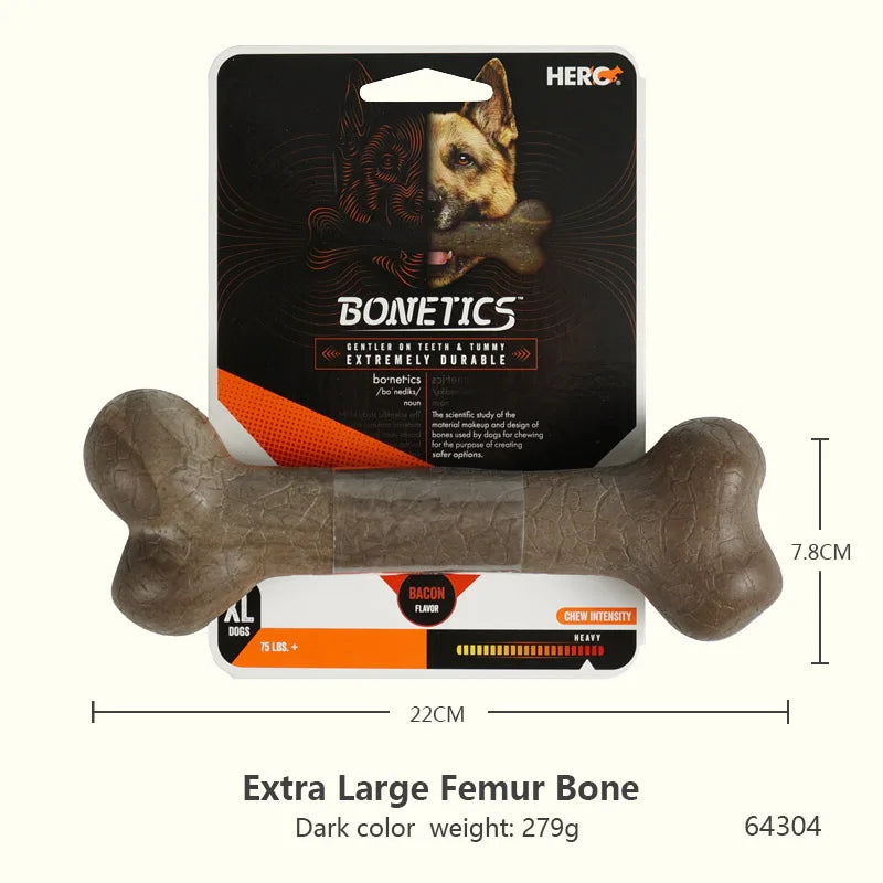 the CHEWY - Caitec Dog Toys, Chewing Bone Toys, Durable Bite Resistant, Great for Tossing and Chasing, Suitable for Small to Large Dogs