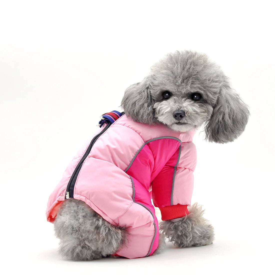 Winter Dog Clothes Waterproof Dog Overalls for Small Dogs Super Warm Soft Puppy Snow Suit Full-Covered Belly Female/Male Dog Use