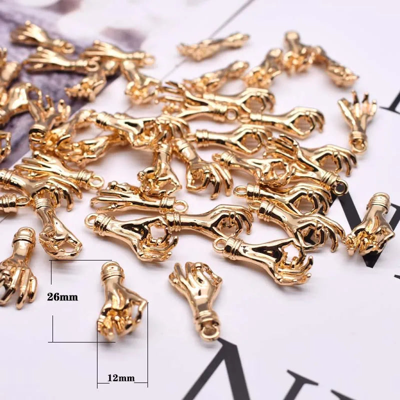 High-quality Metal Alloy Stereo Cute Balloon Dog Charms Pendants For Jewelry Making Findings DIY Necklace Bracelet Accessaries