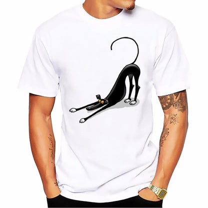 the BRINDLE - Brindle Greyhound Animal Print T-Shirt, Men Dog Lovers Funny T-Shirts, Homme Harajuku Shirt Summer Tops, White T-Shirt Streetwear