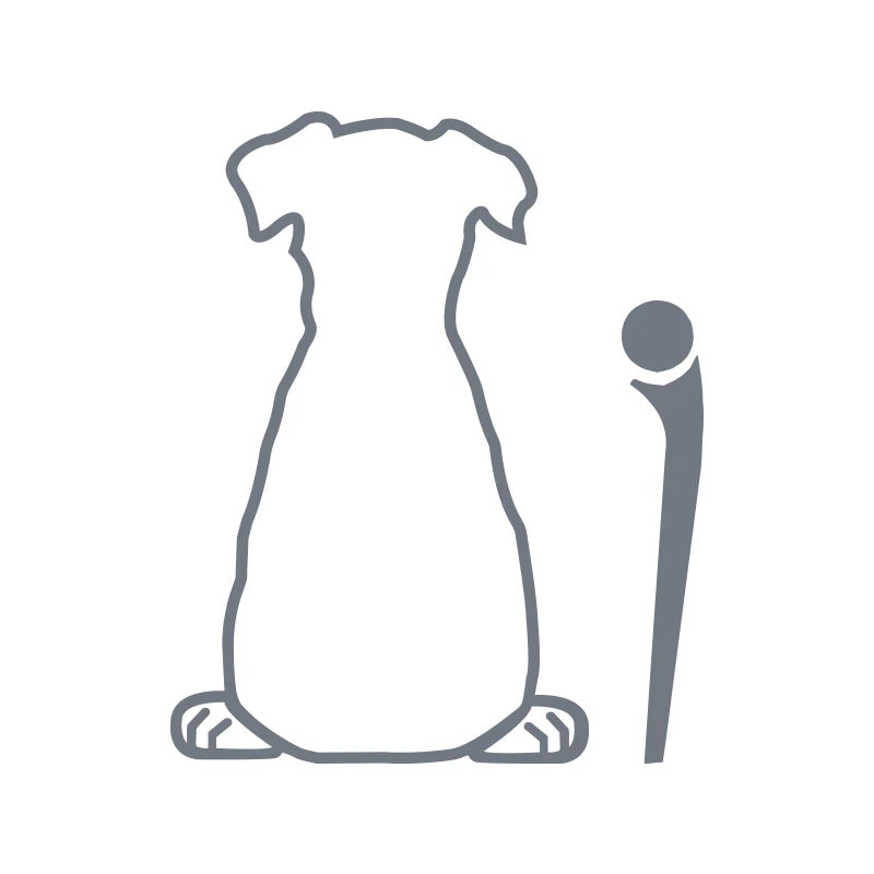 Puppy Dog Car Rear Windshield Wiper Decor Decals , Animal Cat Vinyl Art Sticker For Truck Car Bumper Funny Decoration