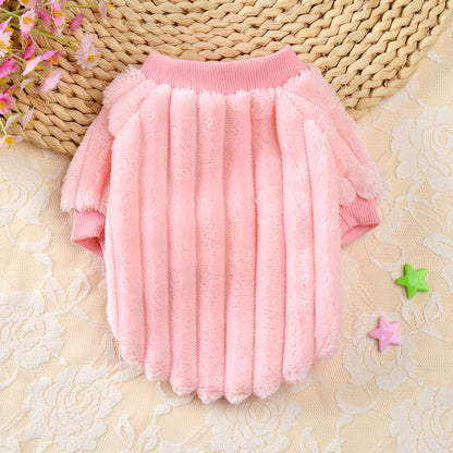 Cute Pet Clothes Soft Puppy Kitten Coats For Small Medium Dogs Cats Warm Winter Dog Jacket Clothing Chihuahua