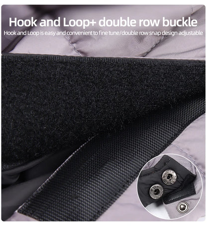 the SNOWPAWS INSULATED JACKET - Winter Warm Thick Pet Dog Jacket, Waterproof Dog Clothes for Small/Medium Dogs, Puppy Coat, Chihuahua/French Bulldog/Pug Clothing