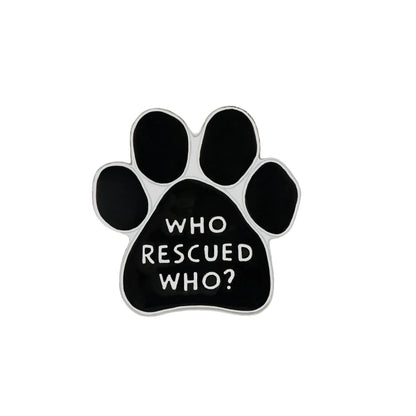 I LOVE MY DOGS Paw Brooch Rescued Puppy Pet Cartoon Animal Enamel Pins BackPack Jackets Metal Lapel Pin Cute Badge Jewelry Gift