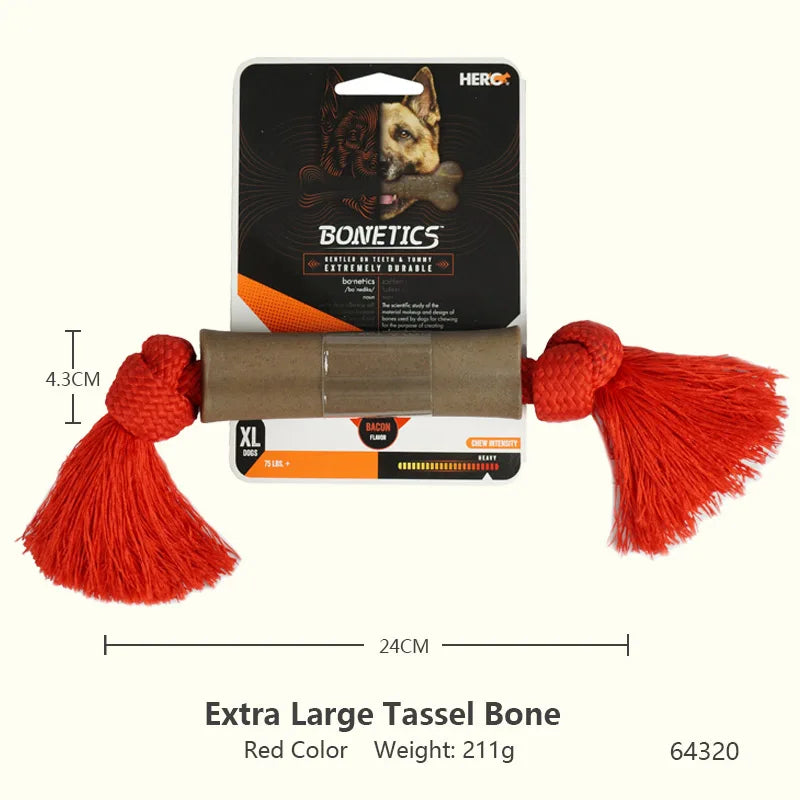 the CHEWY - Caitec Dog Toys, Chewing Bone Toys, Durable Bite Resistant, Great for Tossing and Chasing, Suitable for Small to Large Dogs