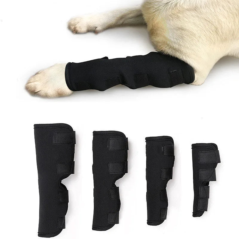 the PAWFLEX INJURY BRACE - Pet Dog Bandages, Dog Injury Leg/Knee Brace, Strap Protection for Dogs Joint, Bandage Wrap, Doggy Medical Supplies, Dogs Accessories