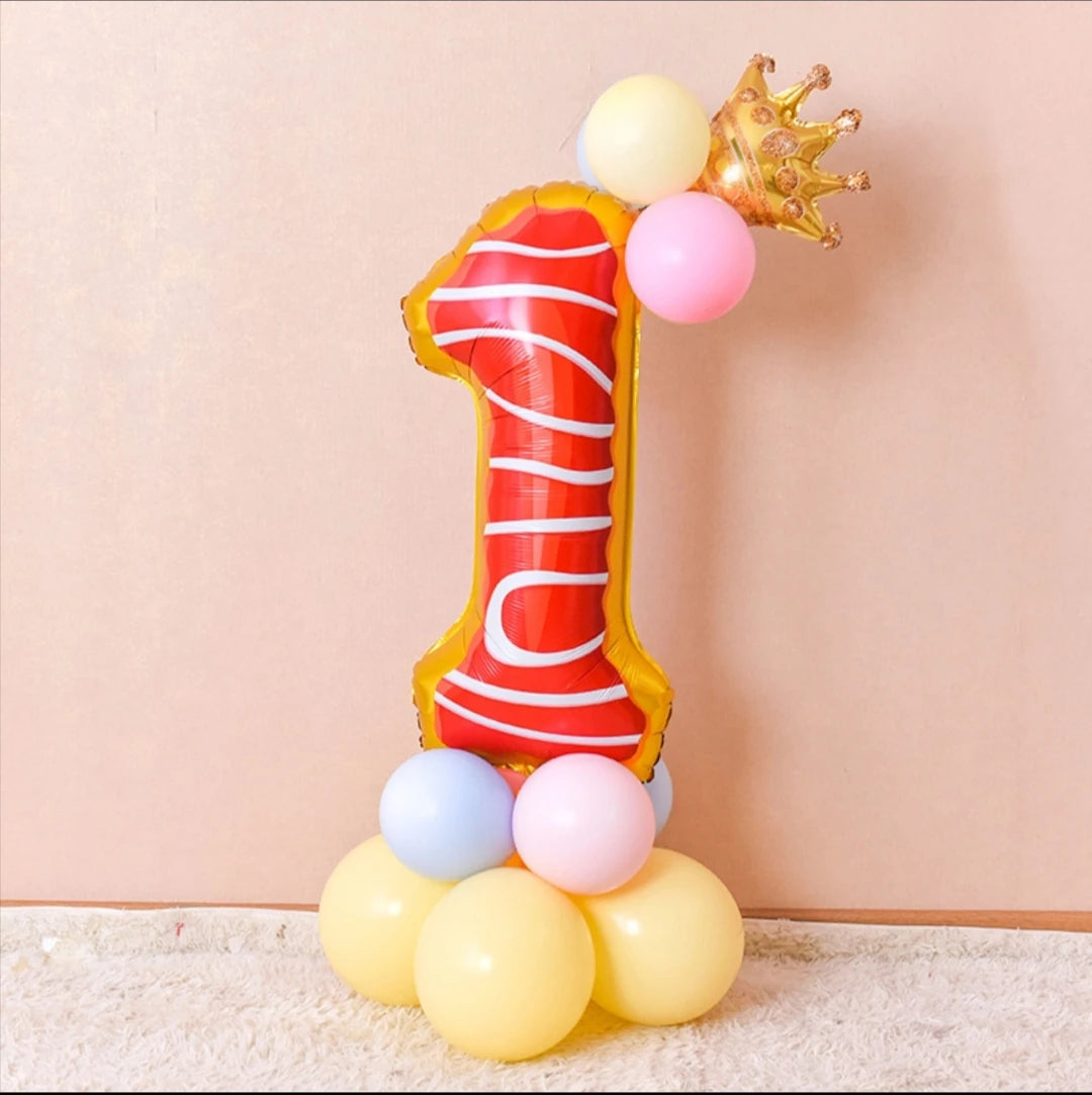 Candy Pink Theme Disposable party tableware Pastel Balloon Garland Kit Arch Baby Shower Party Supplies Girl Birthday DIY Decor